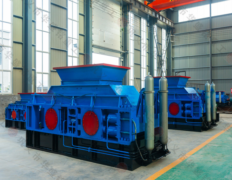 对辊破碎机石英砂试机马博网重工 