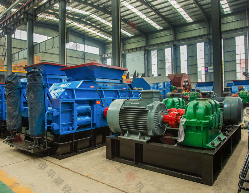 铁矿石用对辊破碎机