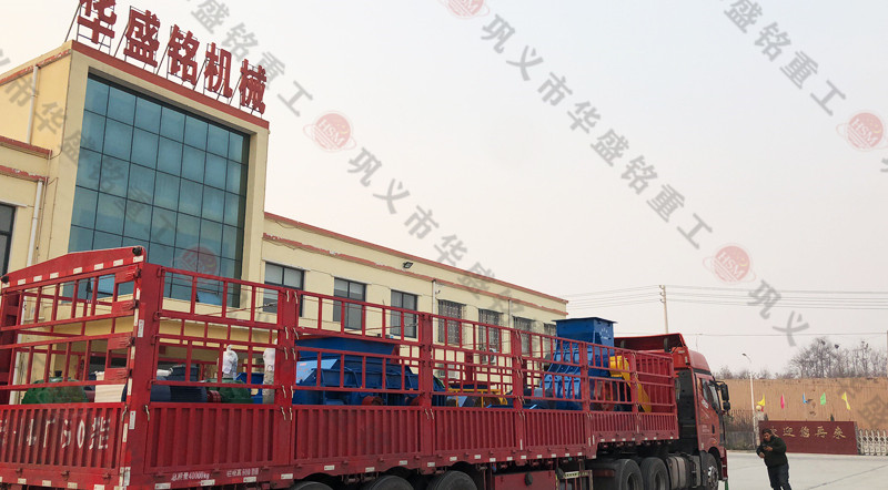 小型马博(中国)+双级破碎机成套发货